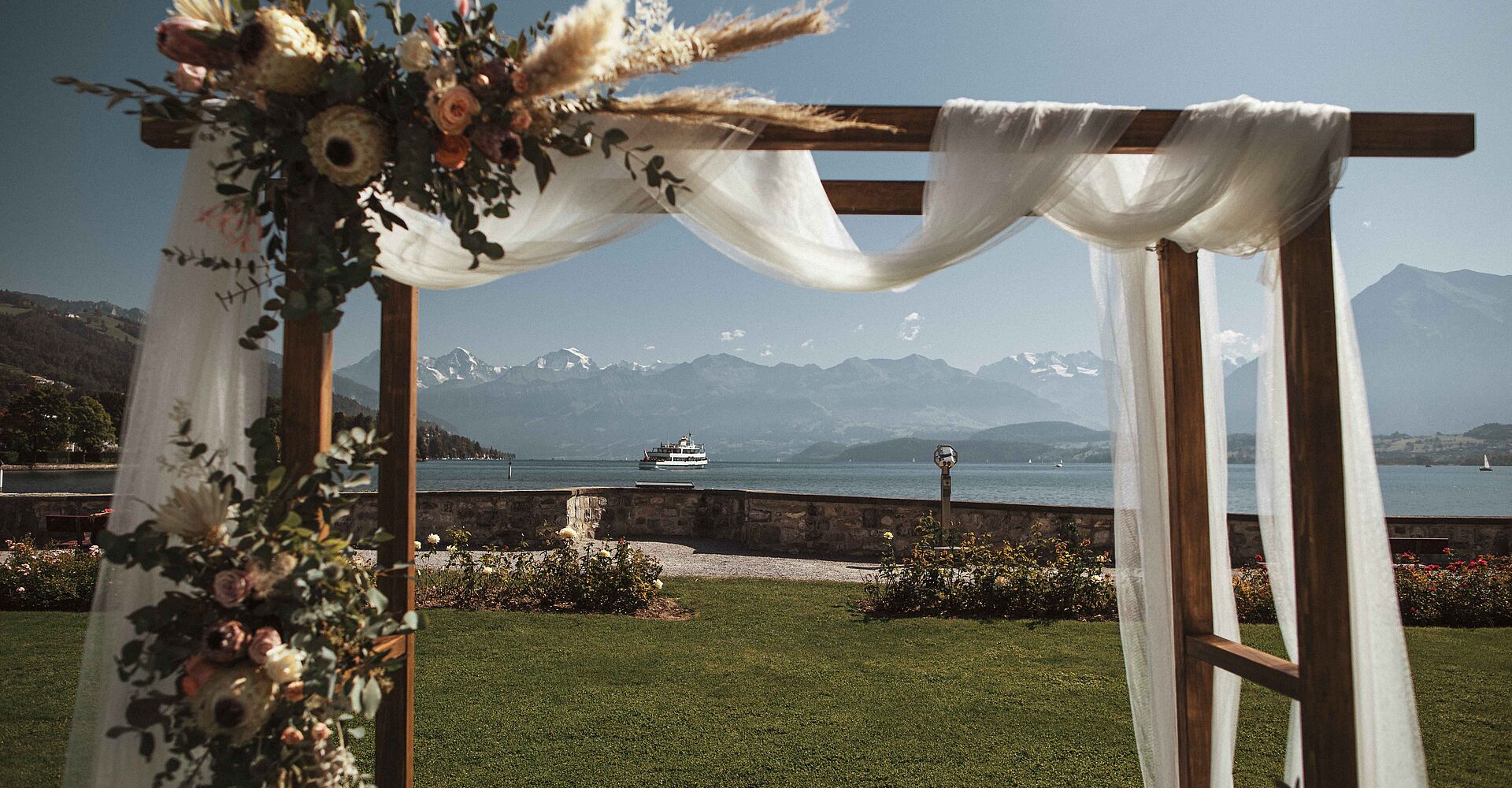 Hochzeit auf Schloss Schadau